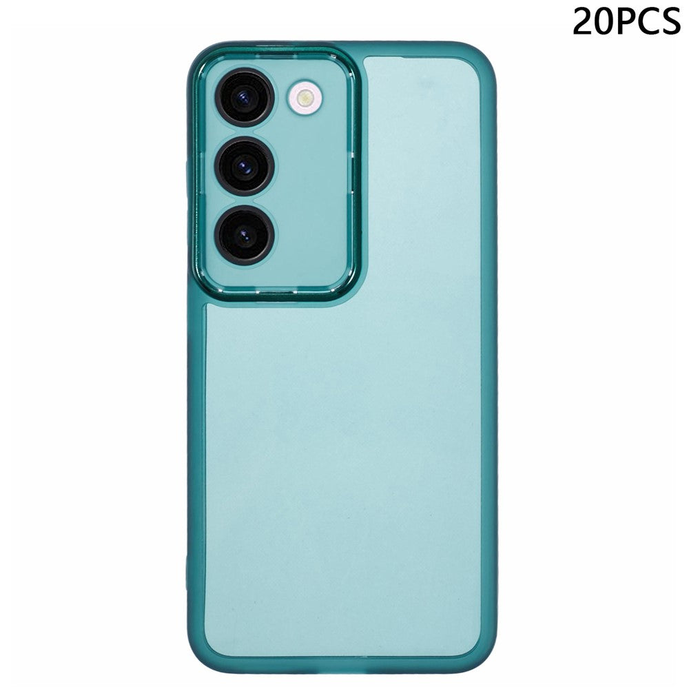 Bulk Purchasing 20Pcs For Samsung Galaxy S23+ Case Electroplated Camera Frame TPU Phone Cover Precise Cutouts