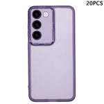 Bulk Purchasing 20Pcs For Samsung Galaxy S23+ Case Electroplated Camera Frame TPU Phone Cover Precise Cutouts