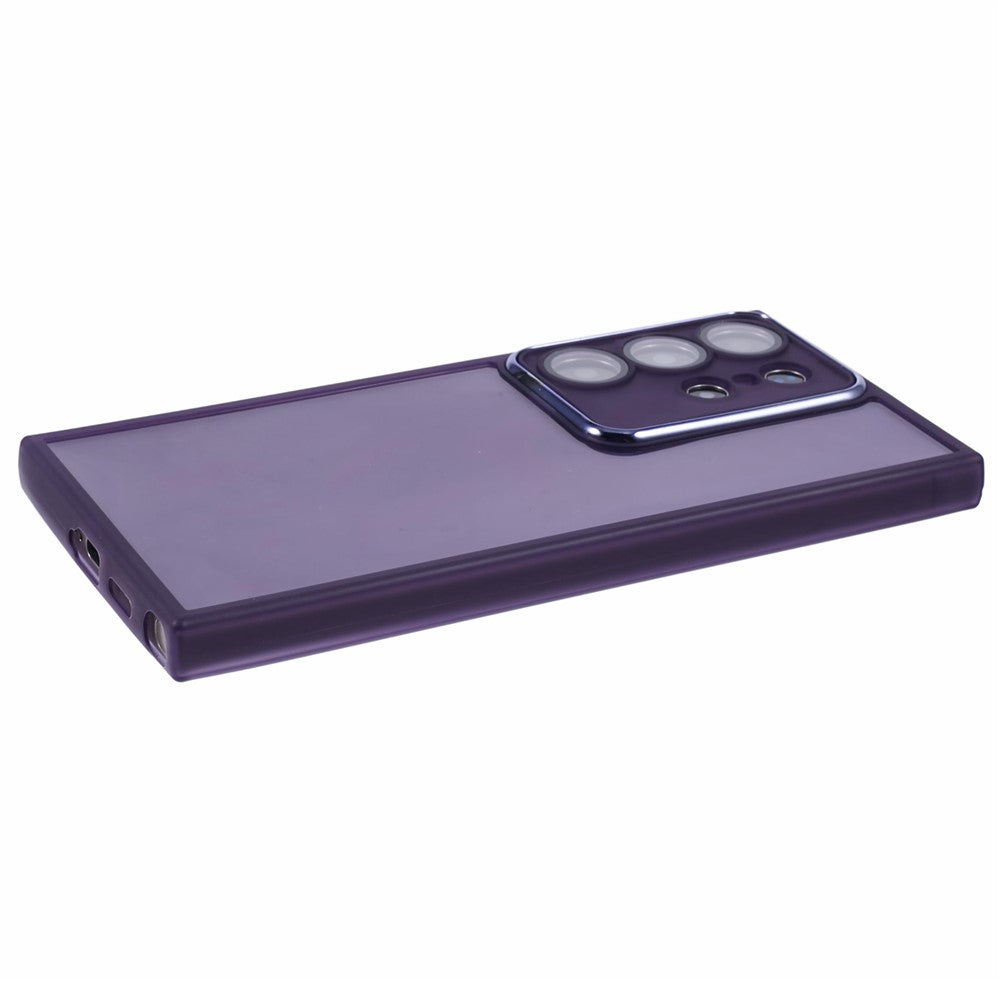 Bulk Purchasing 20Pcs For Samsung Galaxy S22 Ultra 5G Case Electroplated Camera Frame TPU Phone Cover Precise Cutouts