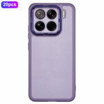 Bulk Purchasing 20Pcs For Xiaomi 15 Pro Case Electroplated Camera Frame TPU Phone Cover Precise Cutouts