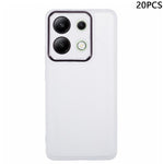 Bulk Purchasing 20Pcs For Xiaomi Redmi Note 13 4G Case Electroplated Camera Frame TPU Phone Cover Precise Cutouts