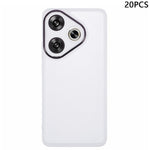 Bulk Purchasing 20Pcs TPU Case for Xiaomi Redmi Turbo 3 5G / Poco F6 5G Electroplated Camera Frame Phone Cover Precise Cutouts