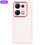 Bulk Purchasing 20Pcs For Xiaomi Redmi Note 14S 4G Case Electroplated Camera Frame TPU Phone Cover Precise Cutouts