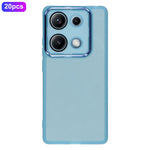 Bulk Purchasing 20Pcs For Xiaomi Redmi Note 14S 4G Case Electroplated Camera Frame TPU Phone Cover Precise Cutouts