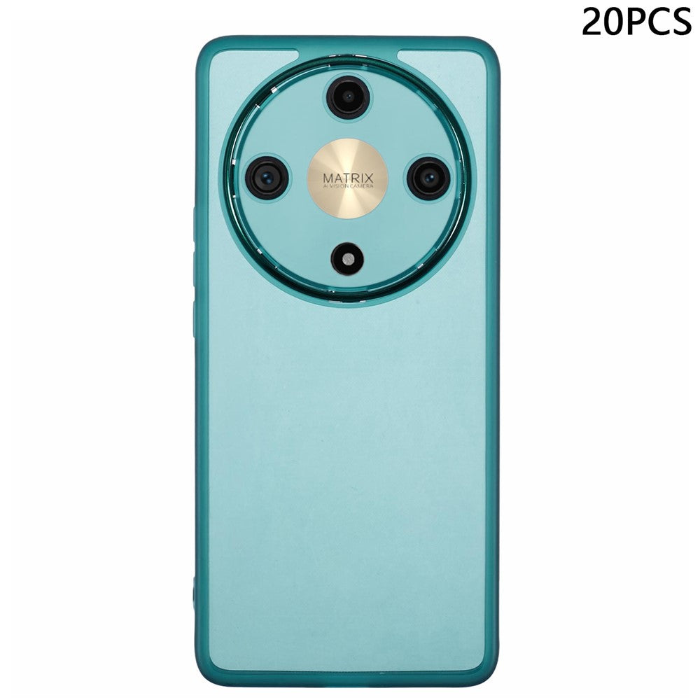 Bulk Purchasing 20Pcs For Honor X9b 5G / X50 5G / Magic6 Lite 5G Case Electroplated Camera Frame TPU Phone Cover Precise Cutouts