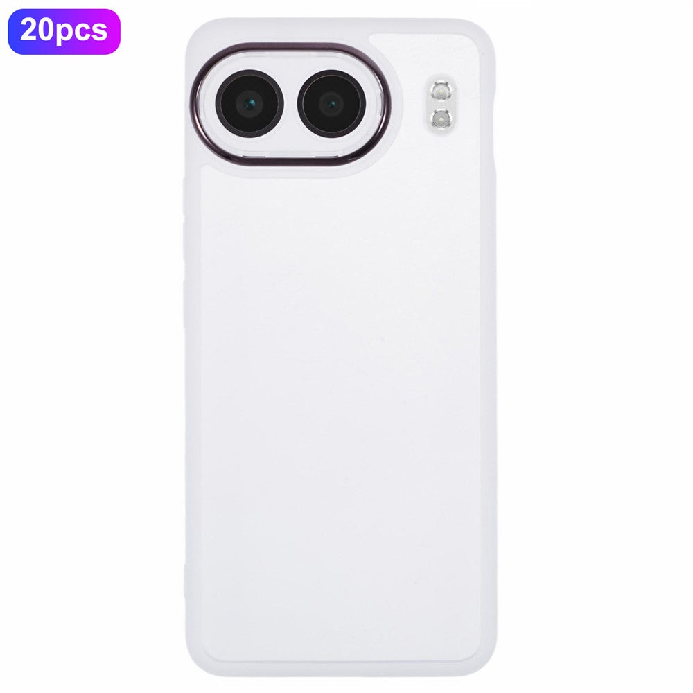Storköp av 20 st. för OnePlus Nord 4-skal, elektropläterad kameraram, TPU-mobilskal med precisa utskärningar