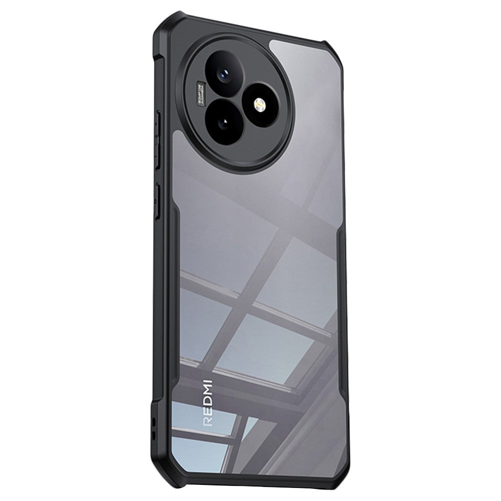 XUNDD För Xiaomi Redmi K80 5G Skal Stoppsäkert TPU + Akryl Genomskinligt Baksida mobilskal