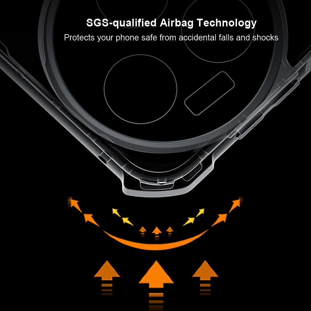 XUNDD För Xiaomi Redmi K80 5G Skal Stoppsäkert TPU + Akryl Genomskinligt Baksida mobilskal