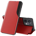 For Oppo Reno8 5G (Global Version) Phone Case Folio Flip PU Leather Stand Cover
