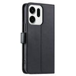 Oppo Reno14 Pro 5G (Global) Fodral Ringspänne Plånboksfodral Rhombus Axelremsskydd Läder Mobilskal