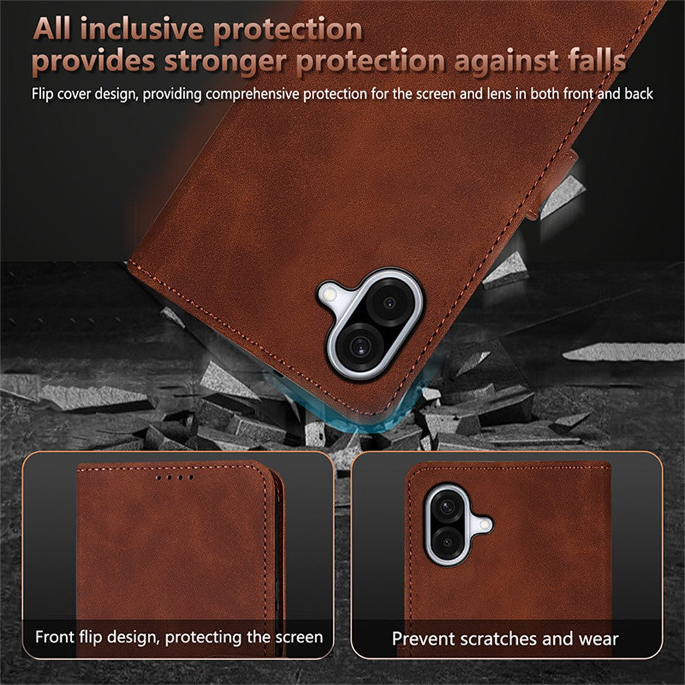 AZNS Til Samsung Galaxy A08 5G / A08 4G / A07 5G / A07 4G Etui PU Læder Pung Telefoncover