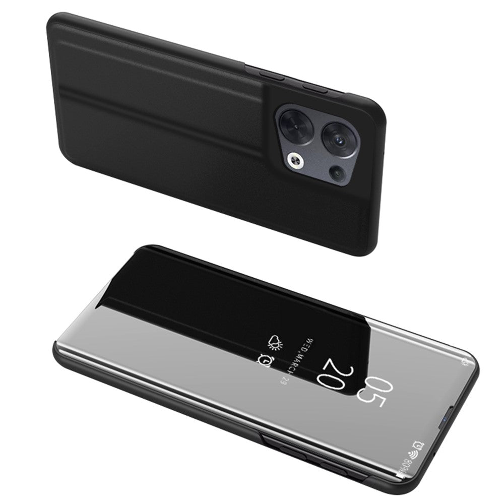 For Oppo Reno8 5G (Global Version) Flip Leather Cover with Stand Full Body Protective Phone Case