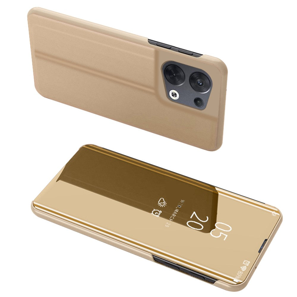 For Oppo Reno8 5G (Global Version) Flip Leather Cover with Stand Full Body Protective Phone Case