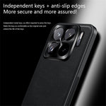 For Xiaomi 15S Pro Case PU + TPU + PC Phone Back Cover with Metal Lens Frame