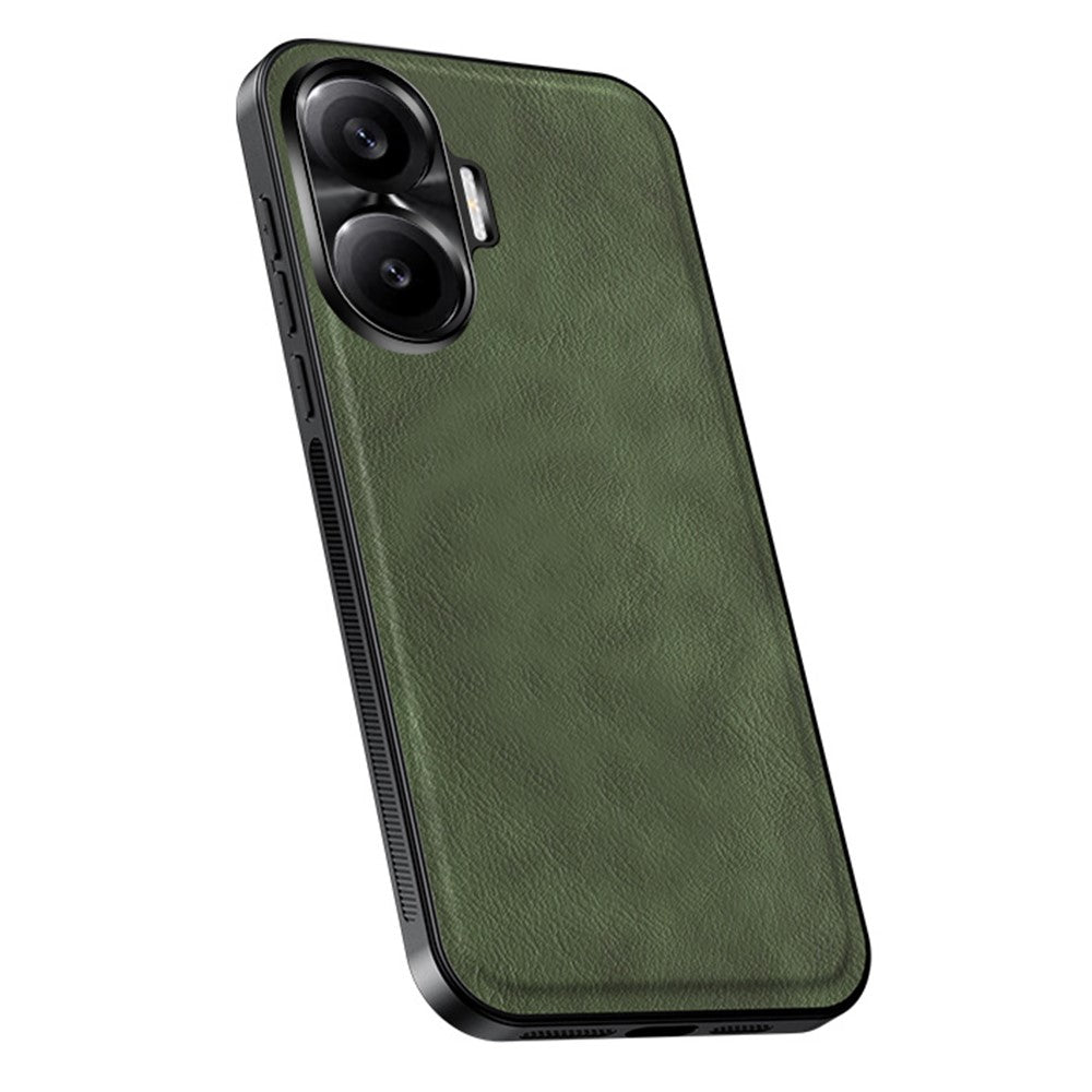 For Xiaomi Redmi Turbo 4 Pro 5G Case PU + TPU + PC Phone Back Cover with Metal Lens Frame