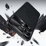 For Xiaomi Redmi K70 5G / Poco F6 Pro 5G Case PU + TPU + PC Phone Back Cover with Metal Lens Frame