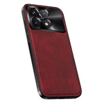 For Xiaomi Redmi K70E 5G / Poco X6 Pro 5G Case PU + TPU + PC Phone Back Cover with Metal Lens Frame