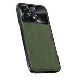 For Xiaomi Redmi K70E 5G / Poco X6 Pro 5G Case PU + TPU + PC Phone Back Cover with Metal Lens Frame