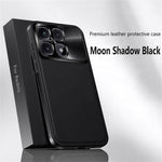 For Xiaomi Redmi K70 Ultra Case PU + TPU + PC Phone Back Cover with Metal Lens Frame