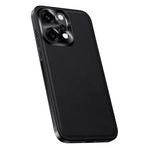 For Oppo Reno14 Pro 5G (Global) Case PU + TPU + PC Phone Back Cover with Metal Lens Frame