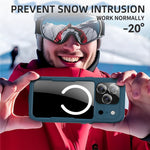 SHELLBOX For iPhone 17 Pro IP68 Waterproof Case Compatible with MagSafe Clear Phone Cover