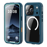 SHELLBOX For iPhone 17 Pro IP68 Waterproof Case Compatible with MagSafe Clear Phone Cover