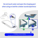 SHELLBOX For iPhone 17 Pro IP68 Waterproof Case Compatible with MagSafe Clear Phone Cover