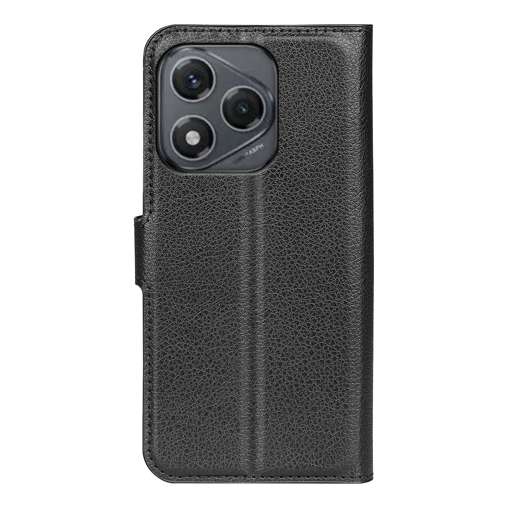For Honor 400 Smart 5G / 4G / X7d 4G Case Litchi Texture Shockproof Leather Wallet Phone Cover