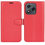 For Honor 400 Smart 5G / 4G / X7d 4G Case Litchi Texture Shockproof Leather Wallet Phone Cover