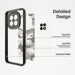 IBMRS För Oppo F29 Pro 5G (Global) Skal Mjukt TPU Ram Hårt PC Baksida Fallskyddande mobilskal