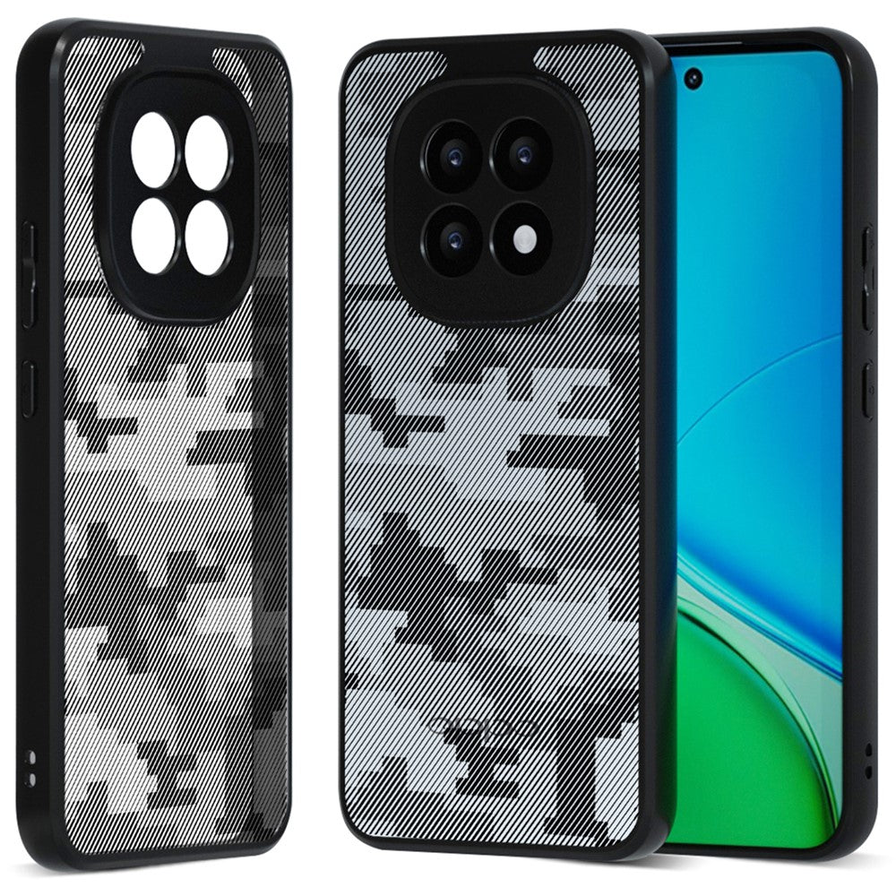 IBMRS För Oppo F29 Pro 5G (Global) Skal Mjukt TPU Ram Hårt PC Baksida Fallskyddande mobilskal