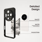 IBMRS For Oppo Find X8 Ultra 5G Case Soft TPU Frame Hard PC Back Anti-Fall Phone Cover