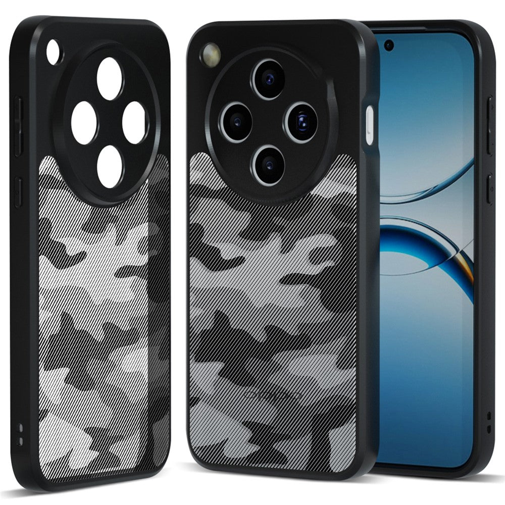 IBMRS For Oppo Find X8s+ 5G Case Soft TPU Frame Hard PC Back Anti-Fall Phone Cover