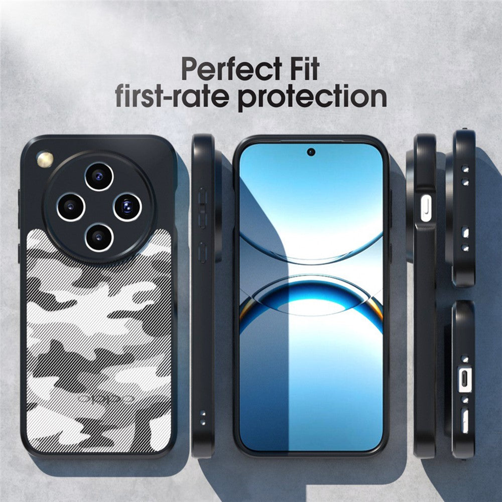 IBMRS For Oppo Find X8s+ 5G Case Soft TPU Frame Hard PC Back Anti-Fall Phone Cover