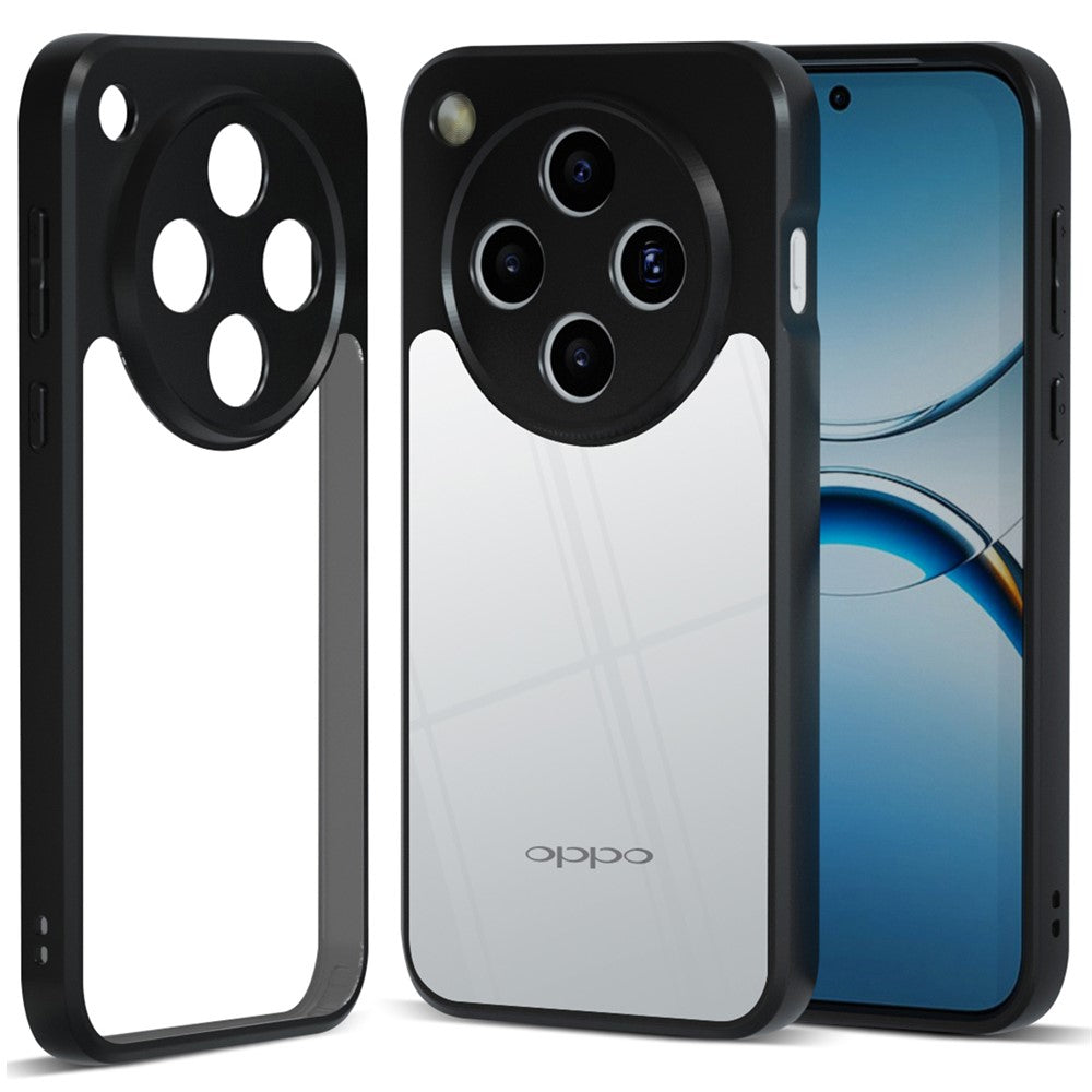 IBMRS For Oppo Find X8s+ 5G Case Soft TPU Frame Hard PC Back Anti-Fall Phone Cover