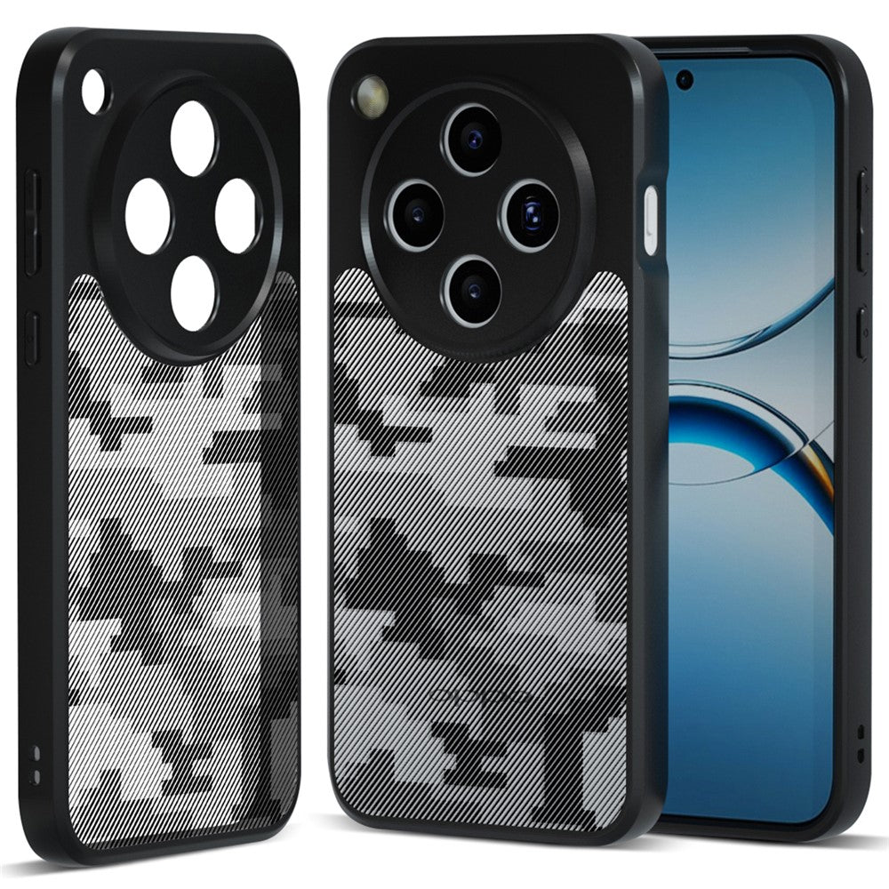 IBMRS For Oppo Find X8s+ 5G Case Soft TPU Frame Hard PC Back Anti-Fall Phone Cover