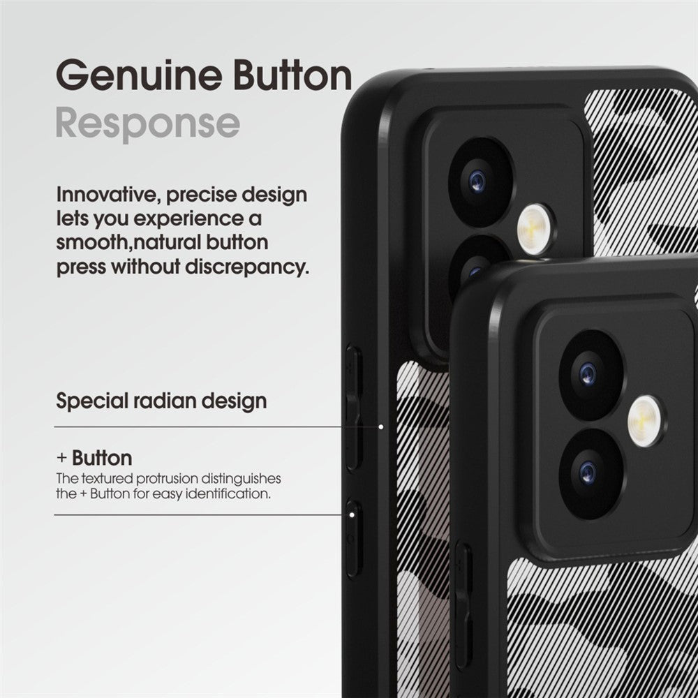 IBMRS For Honor X60 GT 5G Case Soft TPU Frame Hard PC Back Anti-Fall Phone Cover