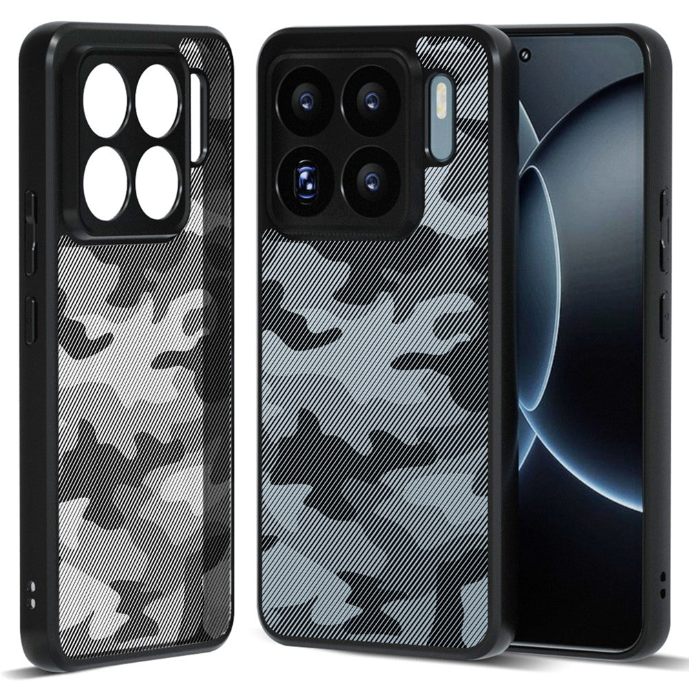IBMRS For Xiaomi 15S Pro Case Soft TPU Frame Hard PC Back Anti-Fall Phone Cover