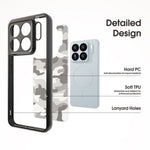 IBMRS For Xiaomi 15S Pro Case Soft TPU Frame Hard PC Back Anti-Fall Phone Cover
