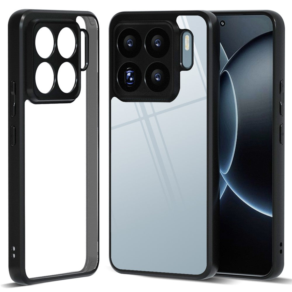 IBMRS For Xiaomi 15S Pro Case Soft TPU Frame Hard PC Back Anti-Fall Phone Cover