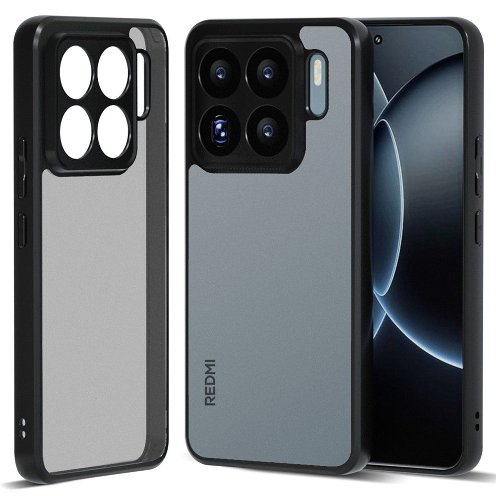 IBMRS For Xiaomi 15S Pro Case Soft TPU Frame Hard PC Back Anti-Fall Phone Cover