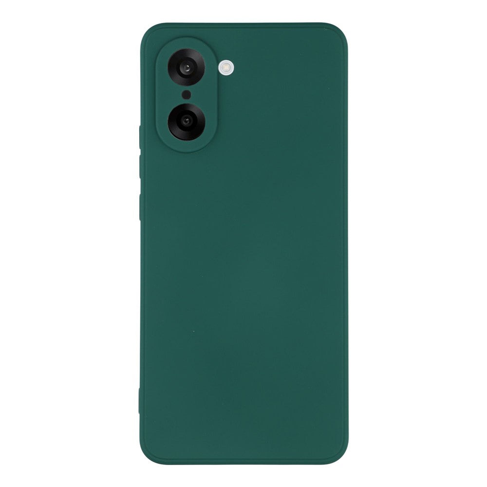 Til OnePlus Nord CE5 5G / Ace 5 Racing 5G Cover TPU Bagside Blødt Ridsefrit Telefoncover med Fiberfor