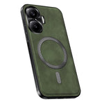 For Xiaomi Redmi Turbo 4 Pro 5G Magnetic Case PU TPU PC Phone Back Cover with Metal Lens Frame