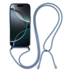 For iPhone 18 Pro Max / 17 Pro Max Case Compatible with MagSafe Electroplating Edge TPU Phone Cover with Shoulder Strap