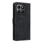 For Honor 400 Smart 5G / 4G / X7d 4G cover pungetui RFID-blokerende PU-læder telefoncover med stander og rem