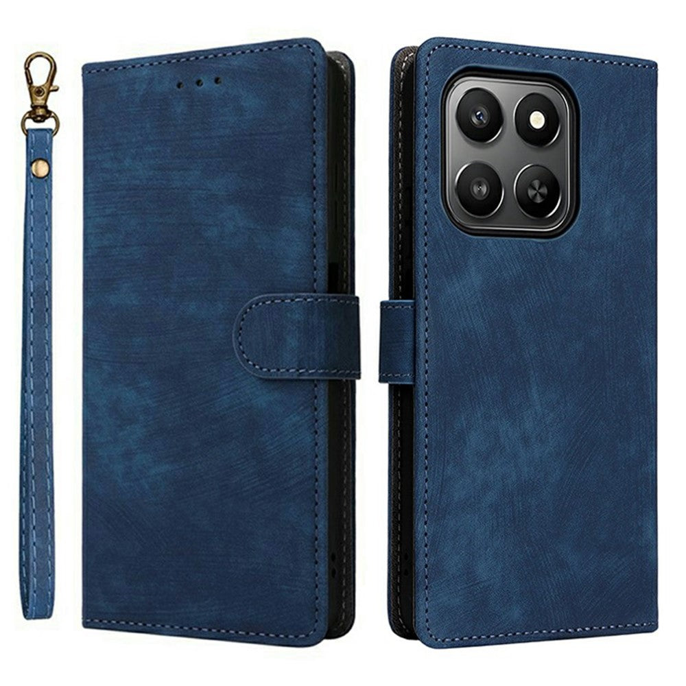 For Honor 400 Smart 5G / 4G / X7d 4G cover pungetui RFID-blokerende PU-læder telefoncover med stander og rem