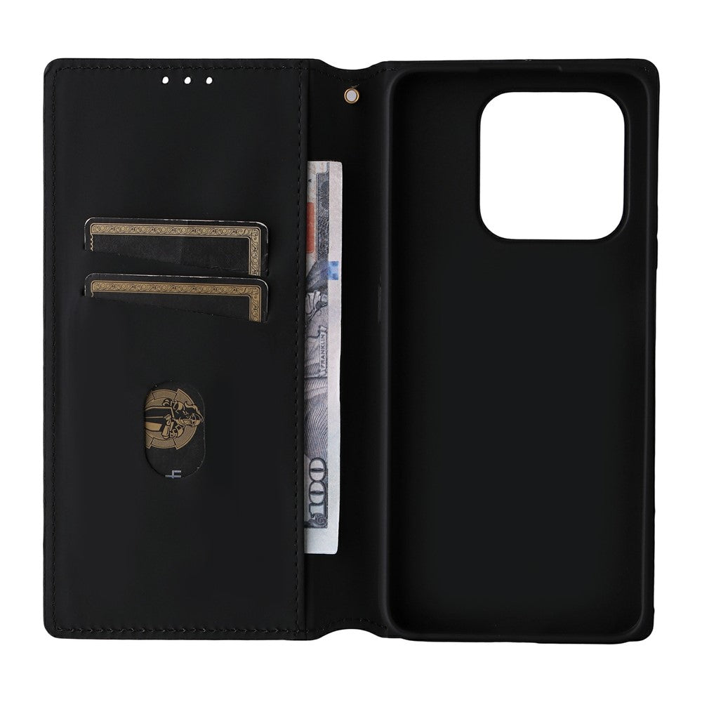 For Honor 400 Smart 5G / 4G / X7d 4G Case Wallet Rhombus Imprinted Leather Phone Cover