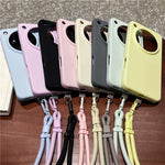 For Oppo Find X8 Ultra 5G Case Skin-Friendly Liquid Silicone + PC Phone Cover with Wrist Strap