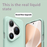 For Huawei Pura 80 Pro / 80 Pro+ Case Skin-Friendly Liquid Silicone + PC Phone Cover