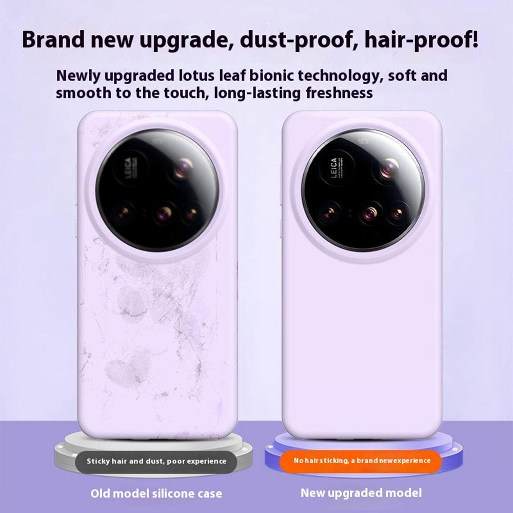 Xiaomi 15 Ultra-skal hudvänligt flytande silikon + PC-mobilskal